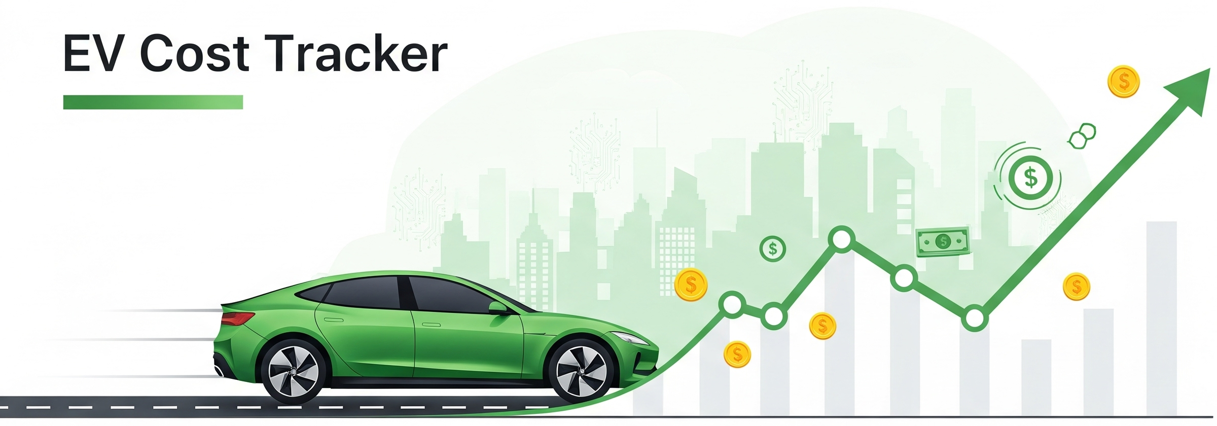 EV charging illustration